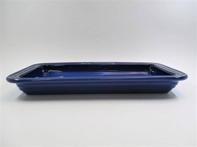 ◇美品◇LE CREUSET/ ル・クルーゼ Rectangular Plate/ レクタンギュラー　長方形プレート　2枚　赤/青_3