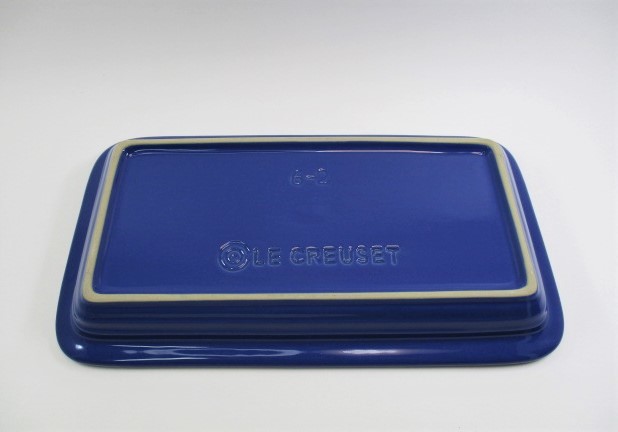 ◇美品◇LE CREUSET/ ル・クルーゼ Rectangular Plate/ レクタンギュラー　長方形プレート　2枚　赤/青_4