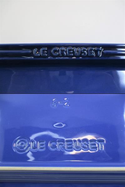 ◇美品◇LE CREUSET/ ル・クルーゼ Rectangular Plate/ レクタンギュラー　長方形プレート　2枚　赤/青_5