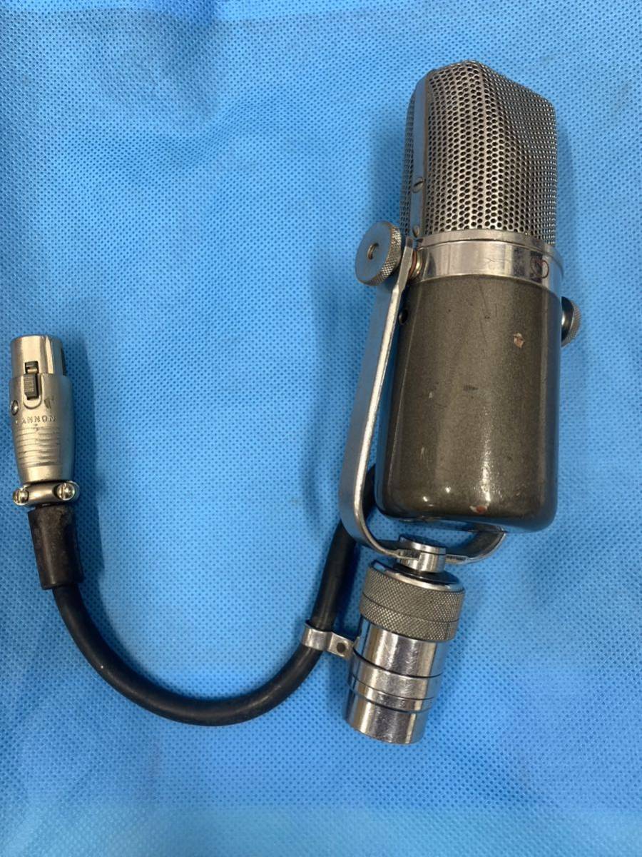 SONY C-NU1 (C-37A?)コンデンサーマイク 東京通信工業 CANON JAE XLR-5