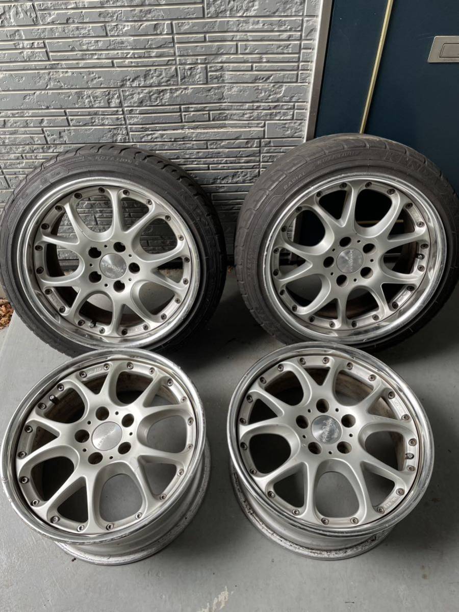 SSR エイグル ストラッセ 17インチ 8J 9J ドリケツ スタンス リバレル