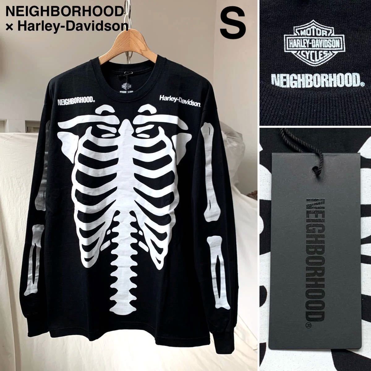 S 新品 ネイバーフッド NEIGHBORHOOD × HARLEY DAVIDSON ハーレー 