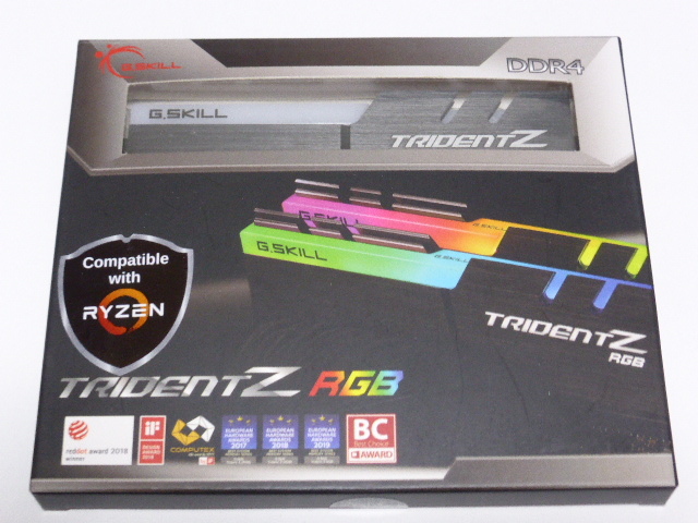 G.skill Trident Z RGB デスクトップPC用 メモリ 32GB (8GBx4枚セット