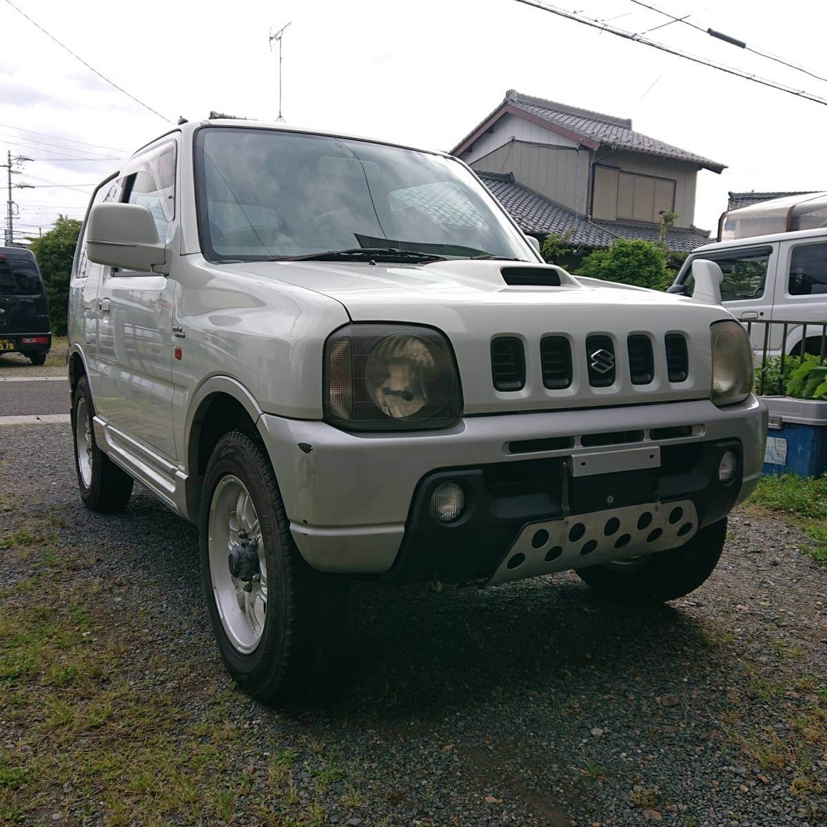 ジムニー sj30 コの字 引き取り限定 左凹みあり ジムニー コの字 sj30