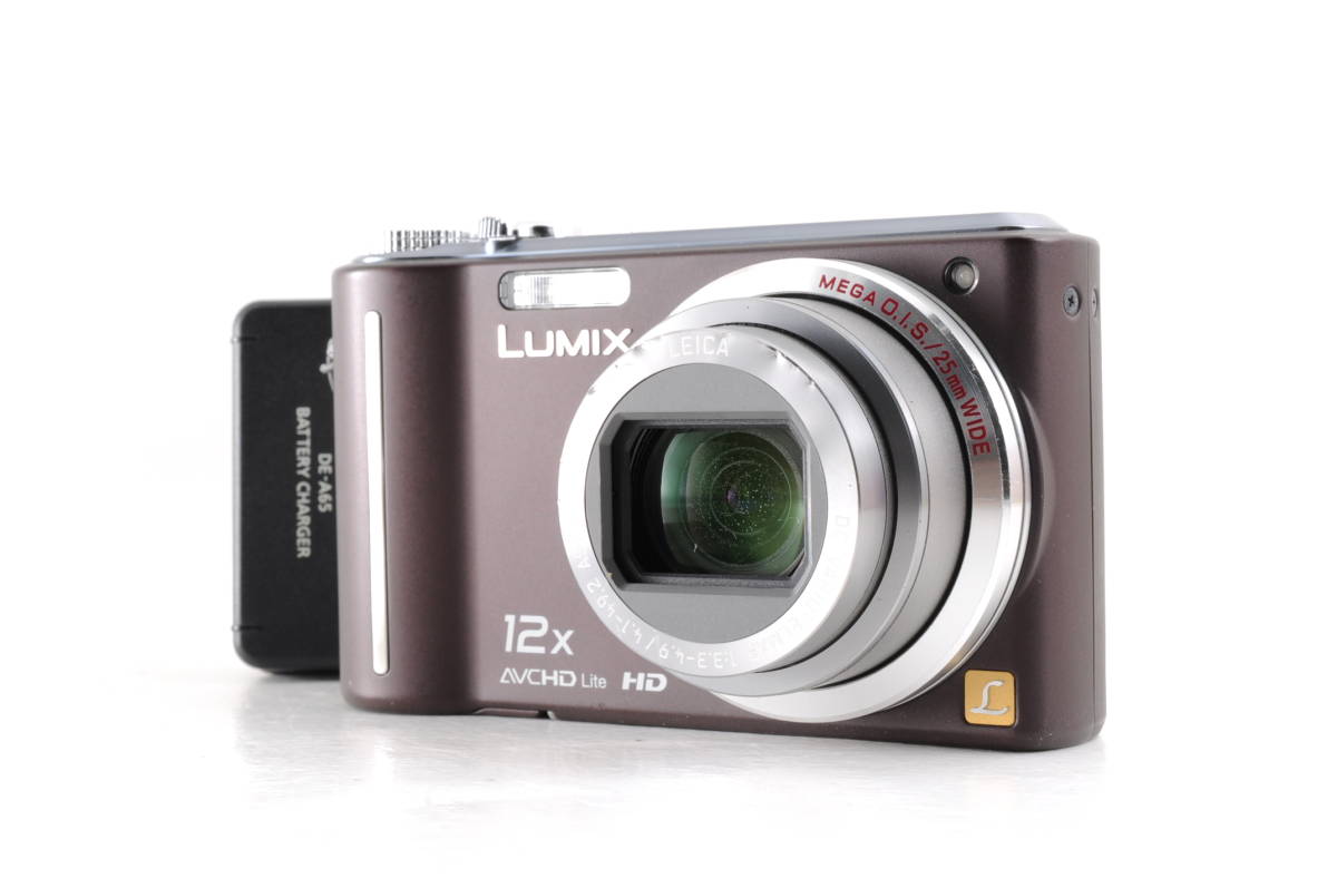 動作品 パナソニック Panasonic LUMIX DMC-TZ7 ルミックス ブラウン