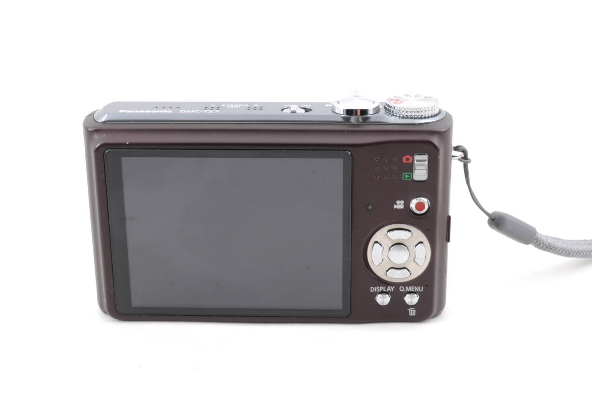 動作品 パナソニック Panasonic LUMIX DMC-TZ7 ルミックス ブラウン