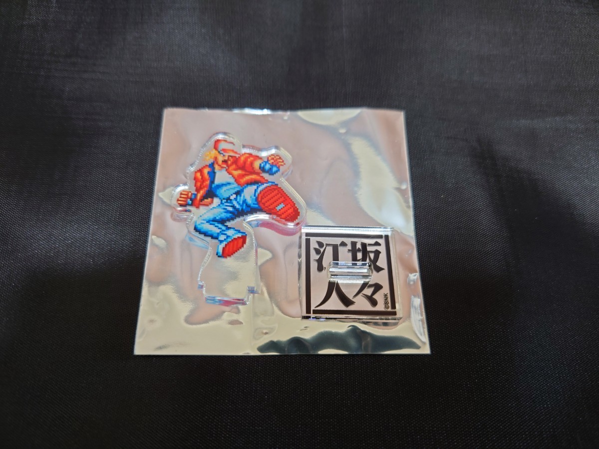 SNK 江坂の人々 トレーディングミニアクリルスタンド テリー・ボガード 餓狼伝説special 龍虎の拳 限定 送料無料 kof 