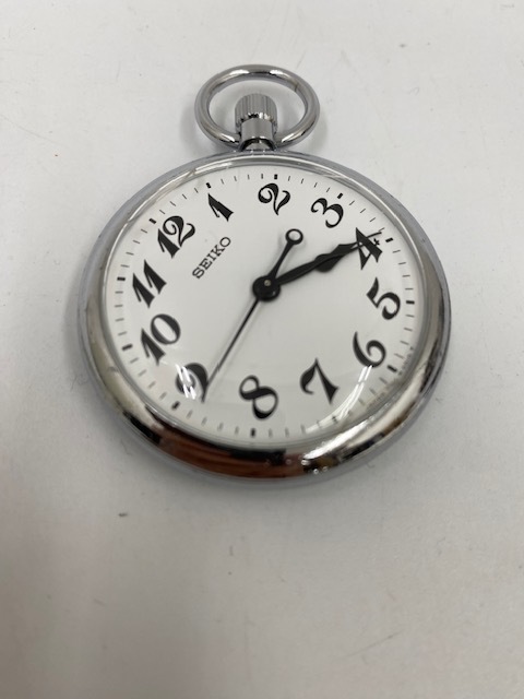 鉄道時計（懐中時計）SEIKOSHA 動作確認　国鉄時代に運転士さん使用　レア物 鉄道時計（懐中時計）SEIKOSHA 動作確認国鉄時代に運転士さん使用レア物