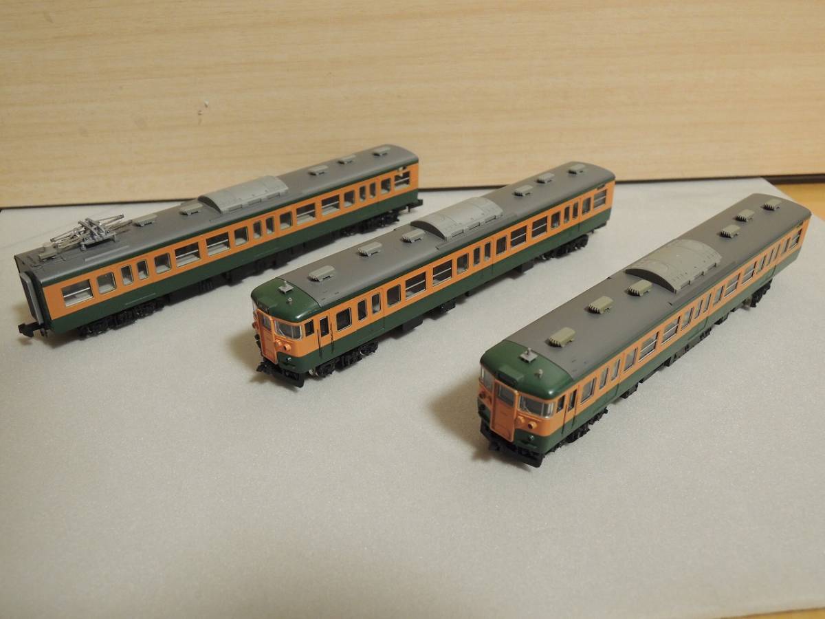 Tomix製 品番2947 クモハ115-1000、2948 モハ114-1000M車、2945 クハ