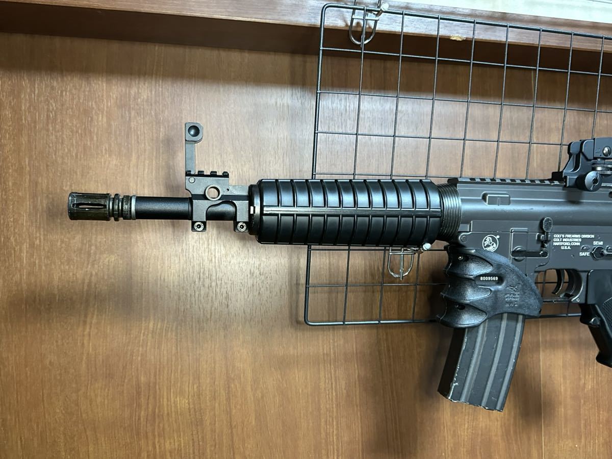 東京マルイスタンダード電動ガン！M4！外装カスタム！ジャンク扱いで 