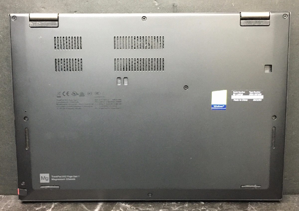 1円～ □ジャンク 通電可 LENOVO ThinkPad X13 Yoga Gen 1 / 第10世代 
