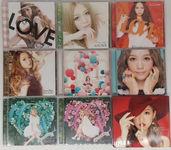 送料無料！【西野カナ】 CD まとめて 9枚セット 西野かな 西野カナ