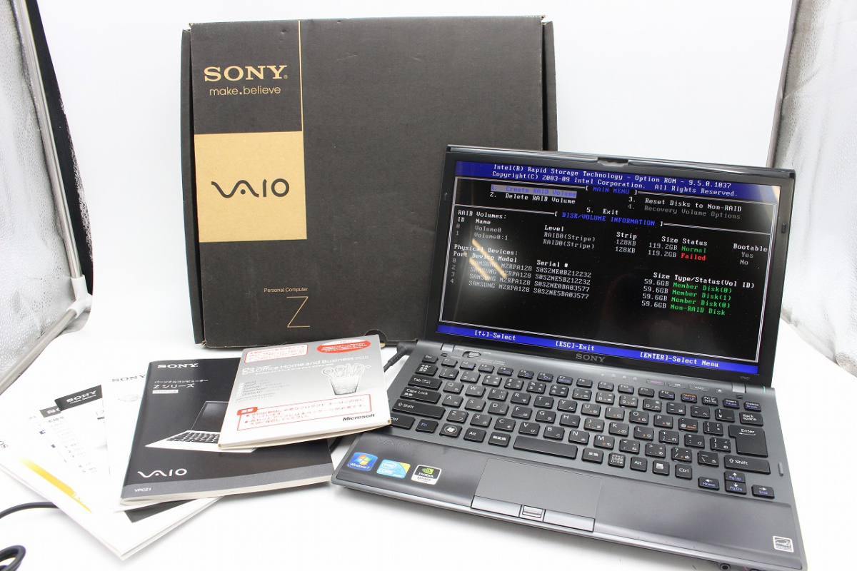 ノートPC 【SONY ノートパソコン】VAIO PCG-31117N