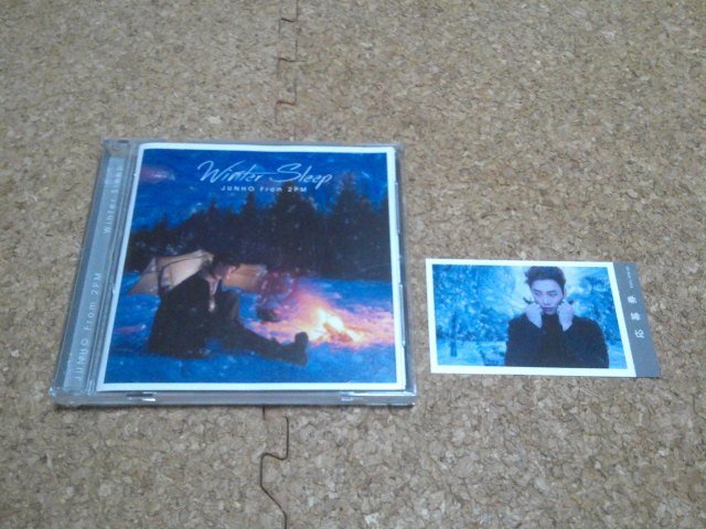 Winter JUNHO LPサイズ 完全生産限定盤 Winter Sleep 2PM ジュノ Sleep