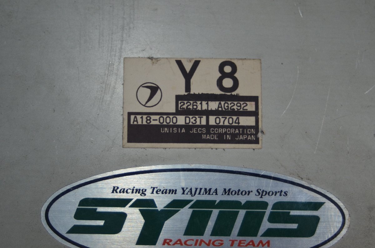 ＊確認用＊ スバル レガシー B4 BE5 ECU エンジンコンピュータ Y8 22611 AG292 A18