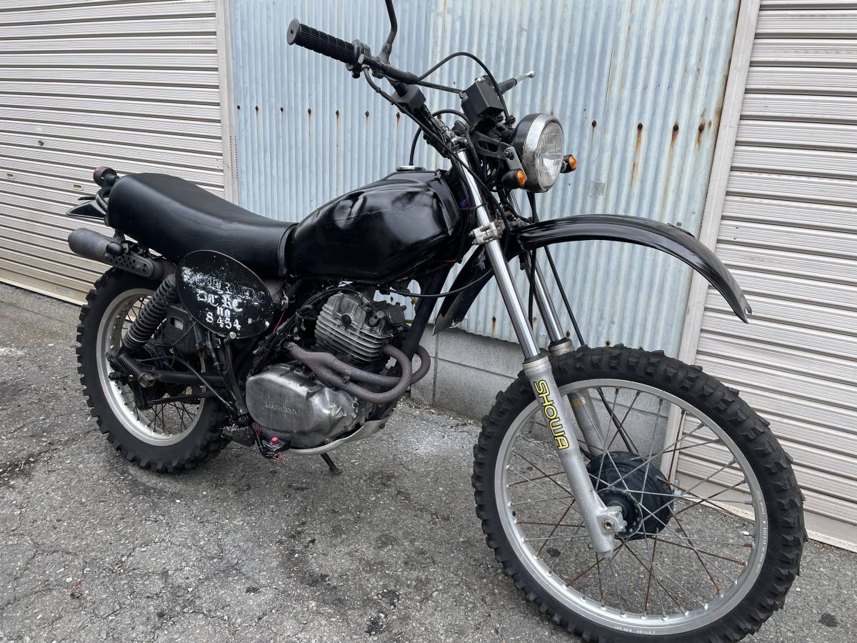 ホンダ XL250S L250S 書類、鍵付き レストア、フルレストアベース車