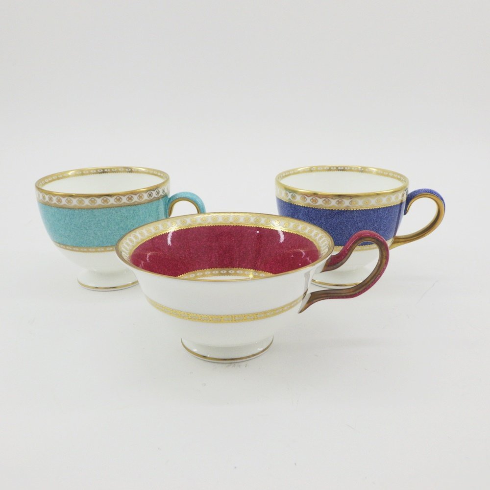 1円～ Wedgwood ウェッジウッド ユーランダー パウダーブルー/ルビー