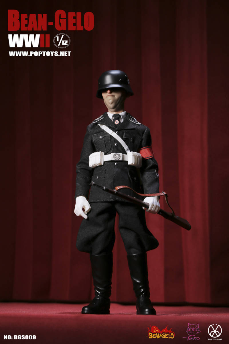 POPTOYS 1/12 Bean Gelo 第三弾 WW2 BGS010 Bean Gelo 1⁄12 4種 DX 4体 POPTOYS 1/12 Bean Gelo 第