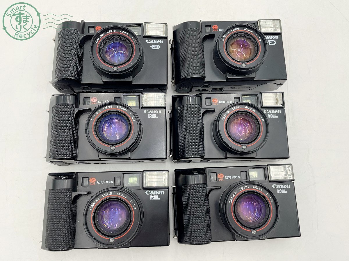 05110281　▼Canon キヤノン AF35 6点 まとめ売り AF35ML QUARTZ DATE フィルムカメラ コンパクトカメラ 同梱不可