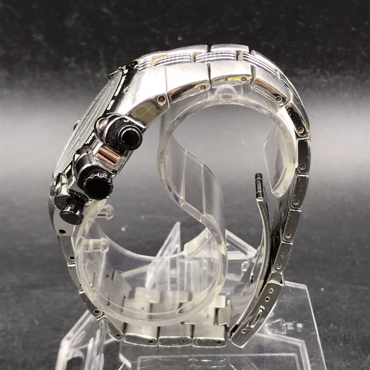 M111 電池交換済み SEIKO セイコー PULSAR パルサー クロノグラフ 