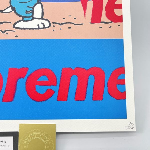 DEATH NYC 世界限定100枚 アートポスター SNOOPY スヌーピー PEANUTS