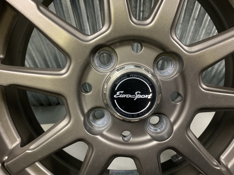 BLEST ユーロスポーツ☆165/55R15 15インチ ブロンズカラー ワゴンR  