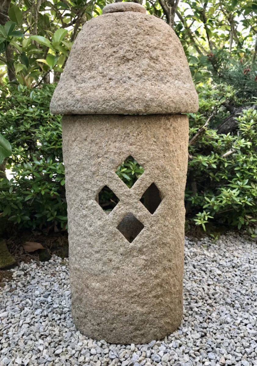 古民具建築資材造園資材工具雑貨坪庭屋上テラス【天然自然石・石灯篭・露地庭灯篭】オブジェガーデニング蹲水鉢盆栽盆石皐月山野草蘭その他