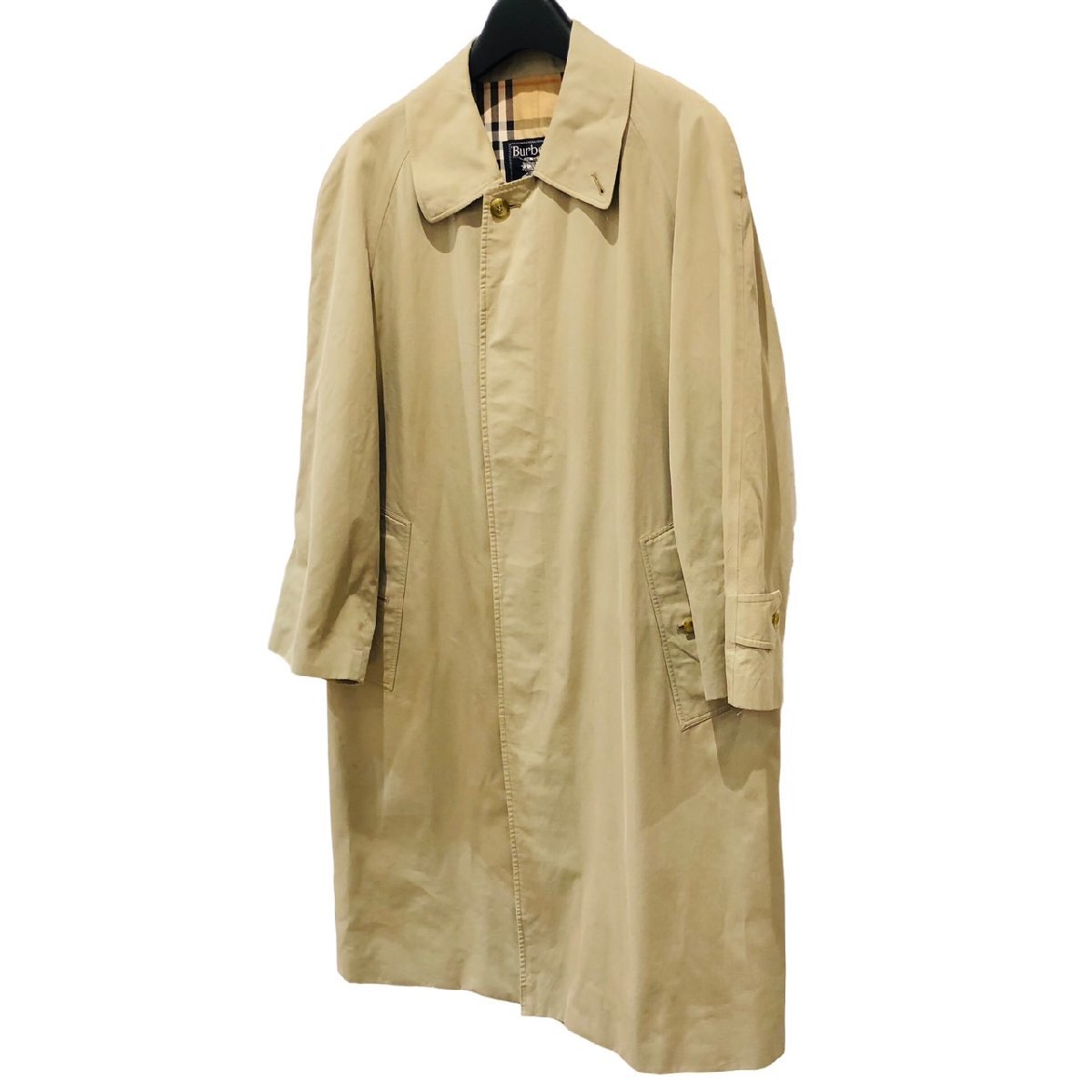 BURBERRY バーバリー バーバリーズ ステンカラーコート タグ付 並行輸入品 ノバチェック トレンチコート メンズ