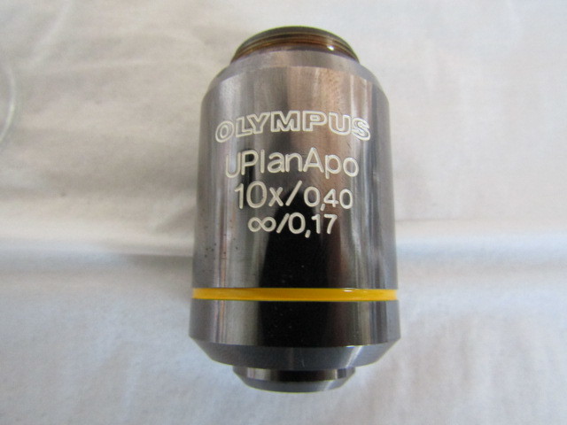 OLYMPUS UPlanApo 10X/0.40 対物レンズ（オリンパス 対物レンズ BX 