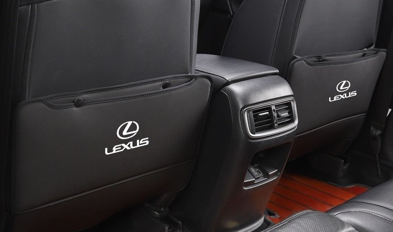 レクサス キックガード カバー ガード マット 2枚セット LEXUS IS LS RX NX CT LC RC GS LX UX ES HS キックマット 2色選択可