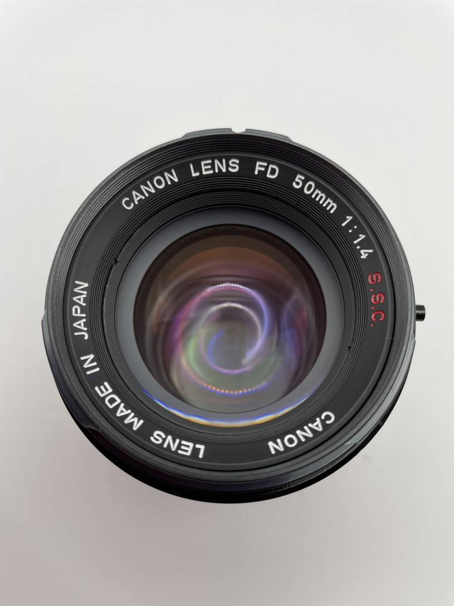Canon CANON FD 50mm F1.4 S.S.C マウントアダプタ付き#18 FD 50mm F1