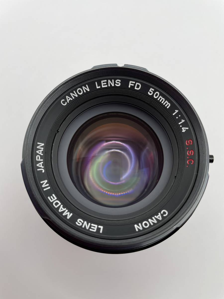 Canon CANON FD 50mm F1.4 S.S.C マウントアダプタ付き#18 FD 50mm F1