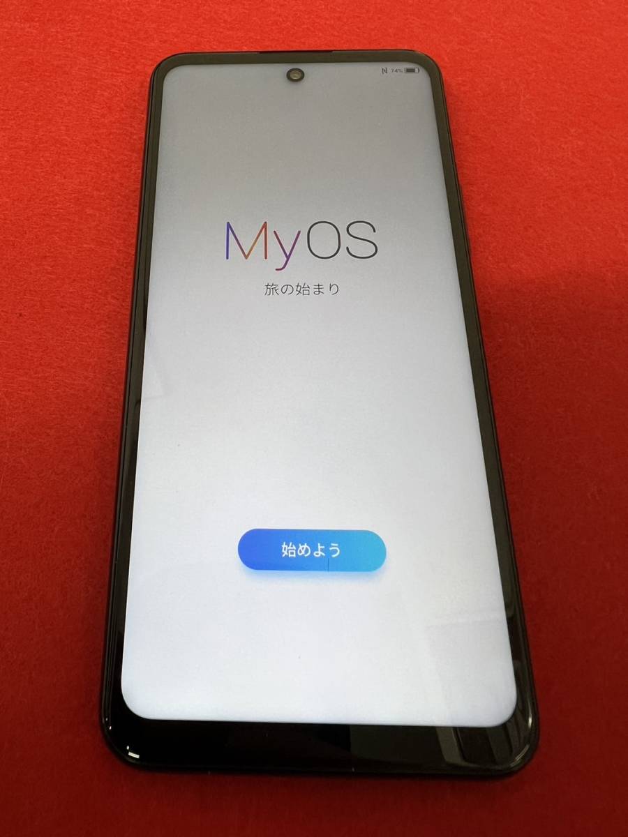 箱なし・付属品あり】Y!mobile ZTE Libero 5G II A103ZT ブラック SIM