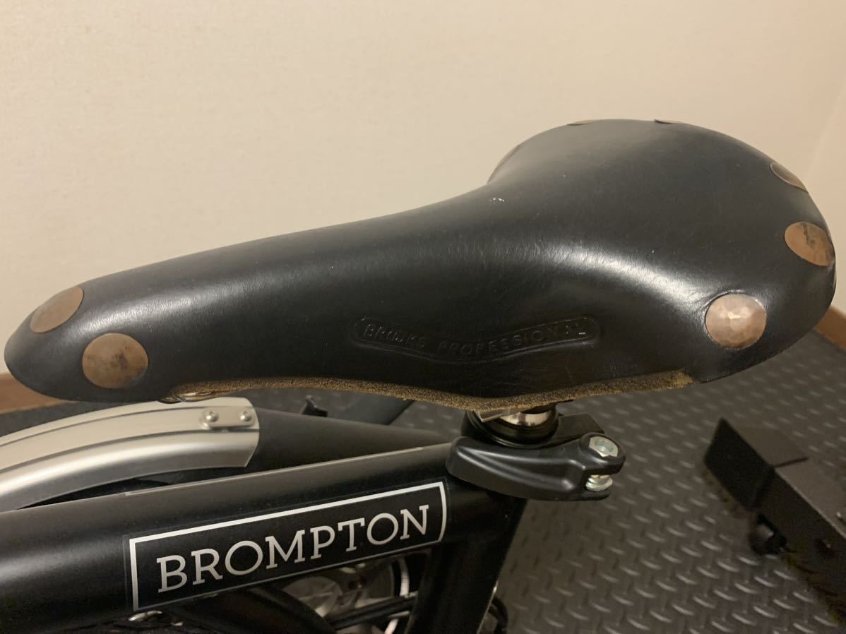 美品、1円スタート】BROMPTON 折り畳み自転車 ブロンプトン M6L 黒 