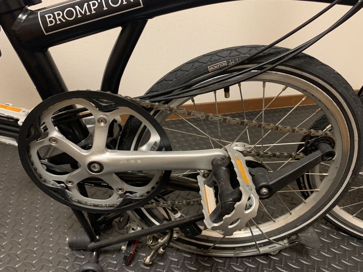 美品、1円スタート】BROMPTON 折り畳み自転車 ブロンプトン M6L 黒 