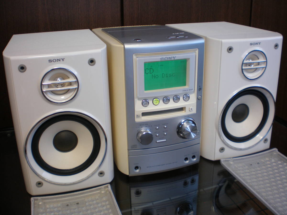 SONY ソニー　HCD-M3 MD/CD/カセット/BT対応コンポ 動作良好 SONY/ソニー MD/CD/FM/カセット コンポ HCD-M3 （スピーカー付き） MD