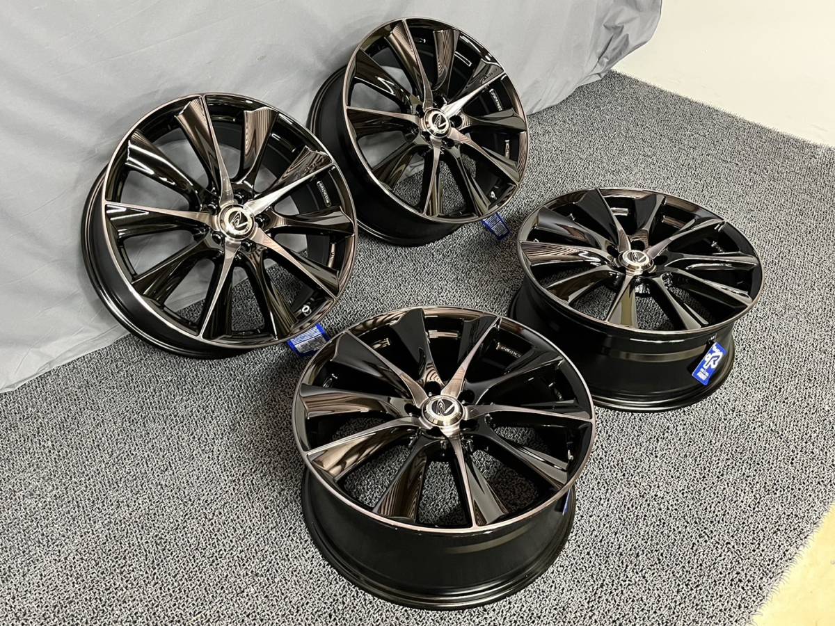 WN317 RAYS レイズ ベルサス ブラックレーベル エピオン 18インチ 7.5J 