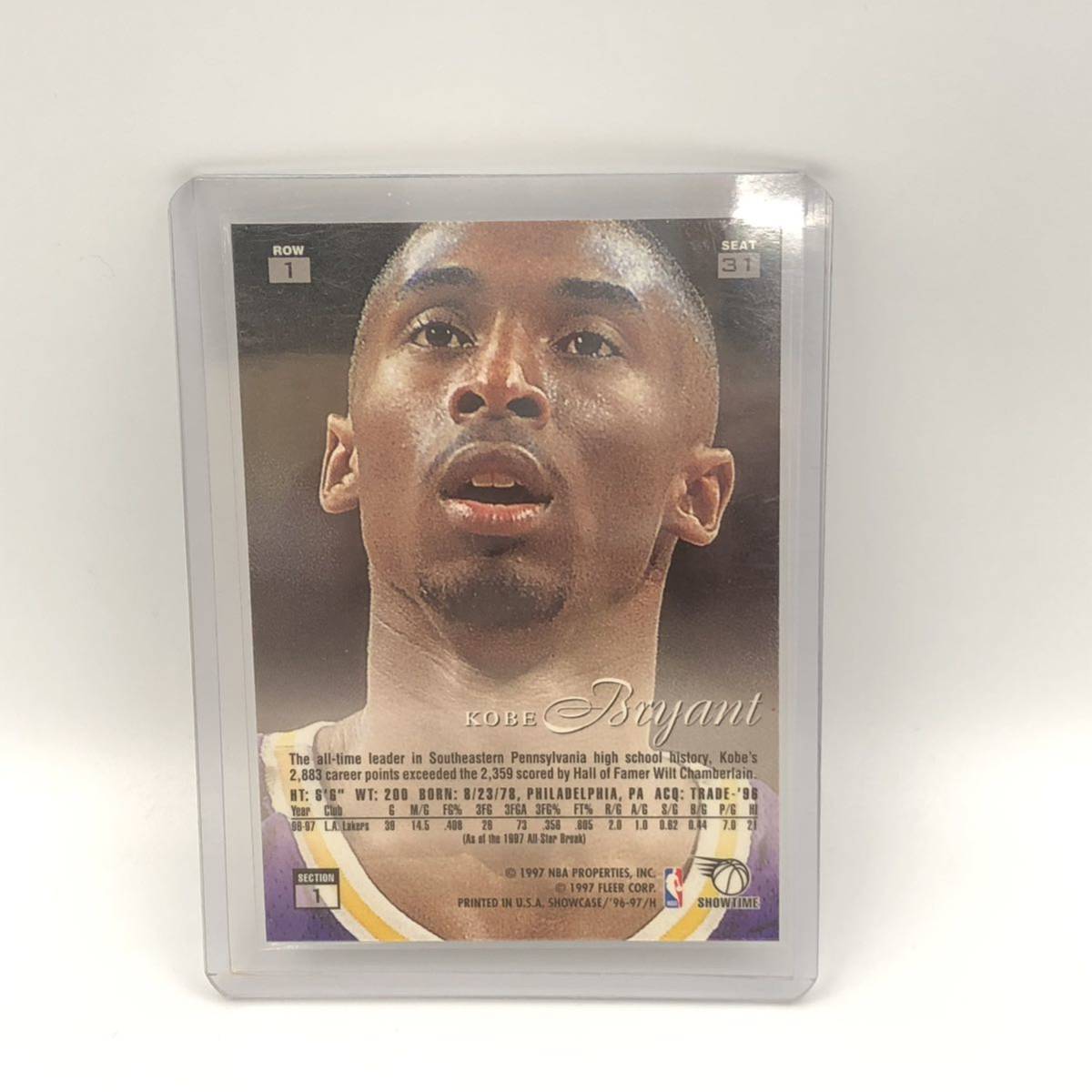 5.12FC-I533★コービーブライアント トレカ★カード/FLAIR SHOWCASE/KOBE BRYANT/バスケットボール/DC0