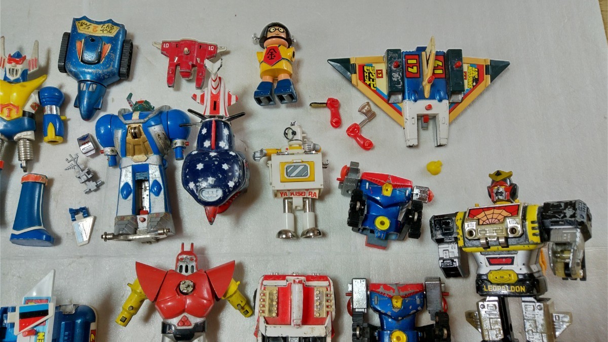 ポピー　ブルマァク　タカトク　超合金　ジャンク大量セット ポピー ブルマァク タカトク 超合金 ジャンク大量セット ポピー