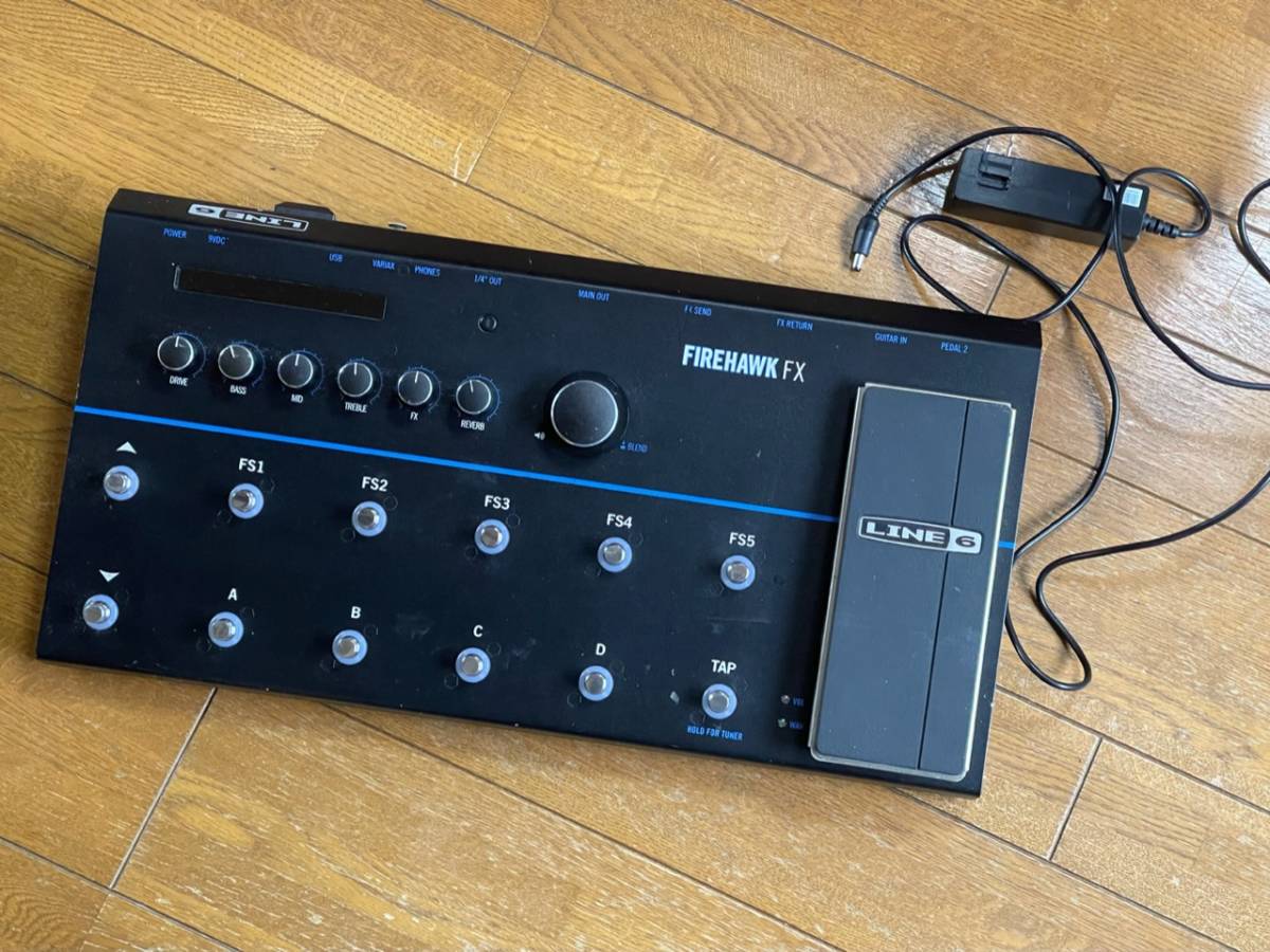 line6 ファイヤーホーク　スマホで全ての設定が出来ます