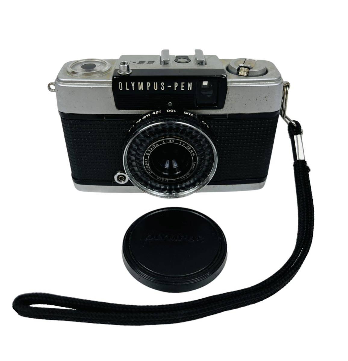 ☆オリンパス OLYMPUS-PEN EE-3 28mm F3.5☆赤ベロ完動☆#1981