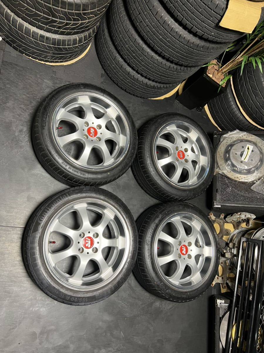 RAYS SEBRING ITC EURO SPORT 16インチ 7.0J＋38 PCD100 4穴 ハブ径約 