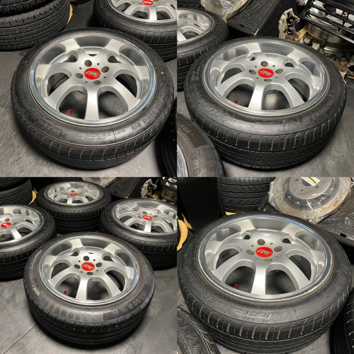 RAYS SEBRING ITC EURO SPORT 16インチ 7.0J＋38 PCD100 4穴 ハブ径約 