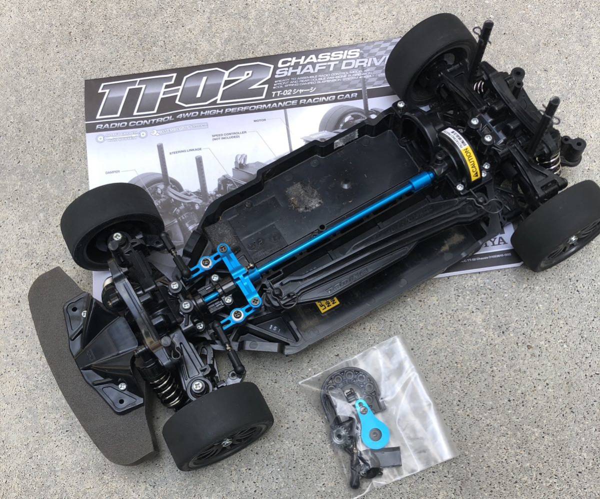 タミヤ TT-02 カスタムシャーシ フルベア タミヤ TT-02 カスタム TT