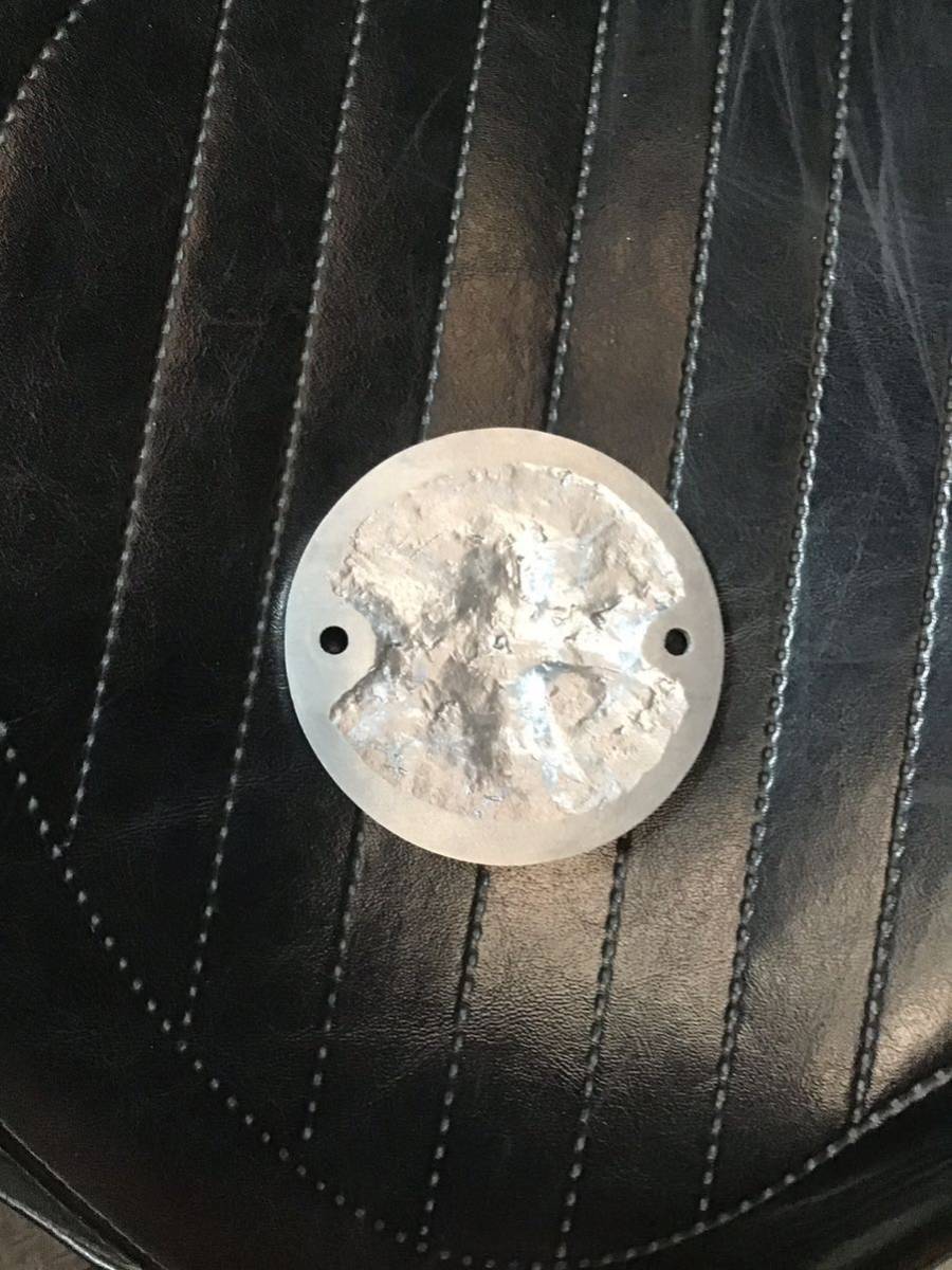 鉄十字勲章タイプポイントカバー真鍮ボルト付属 ハーレーショベルエボ