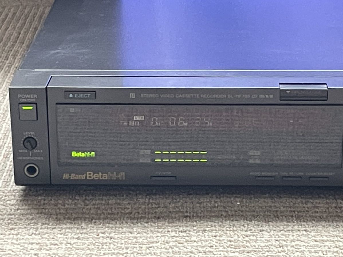 □SONY EDV-8000 ソニー EDベータ デッキ 現状品 中古【32H3102