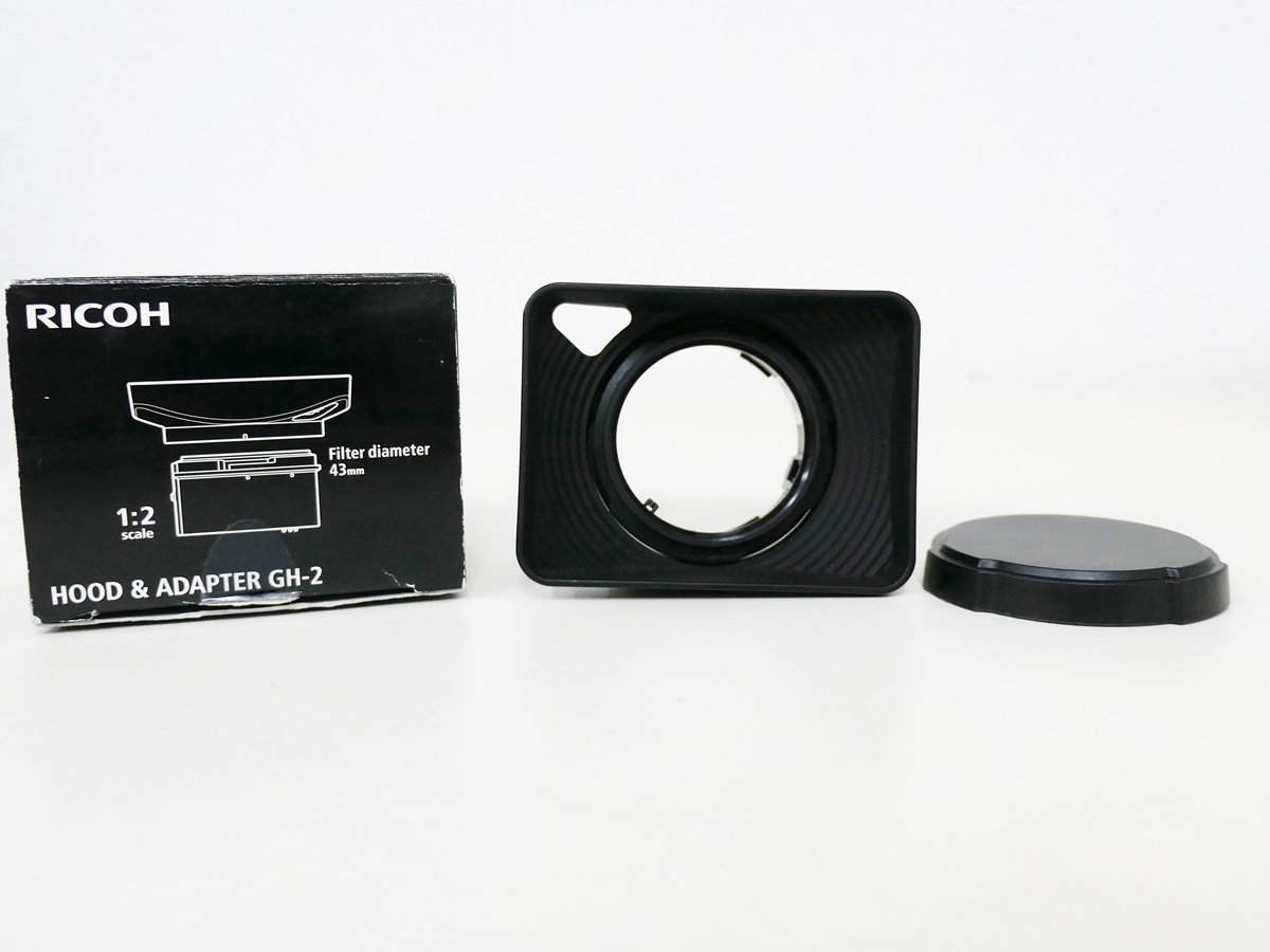 リコー　RICOH　フード＆アダプター　GH-2　HOOD＆ADAPTER　デジカメパーツ