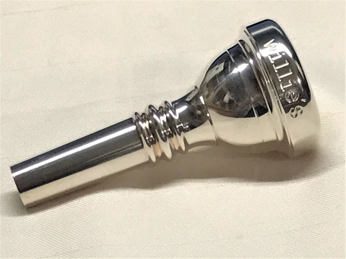 トロンボーンマウスピース ウィリーズアクエリアス ピンクゴールド 太