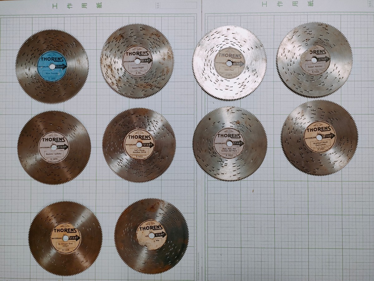 Thorens(Reuge) トーレンス 36弁3曲 オルゴール 動作確認済み Thorens