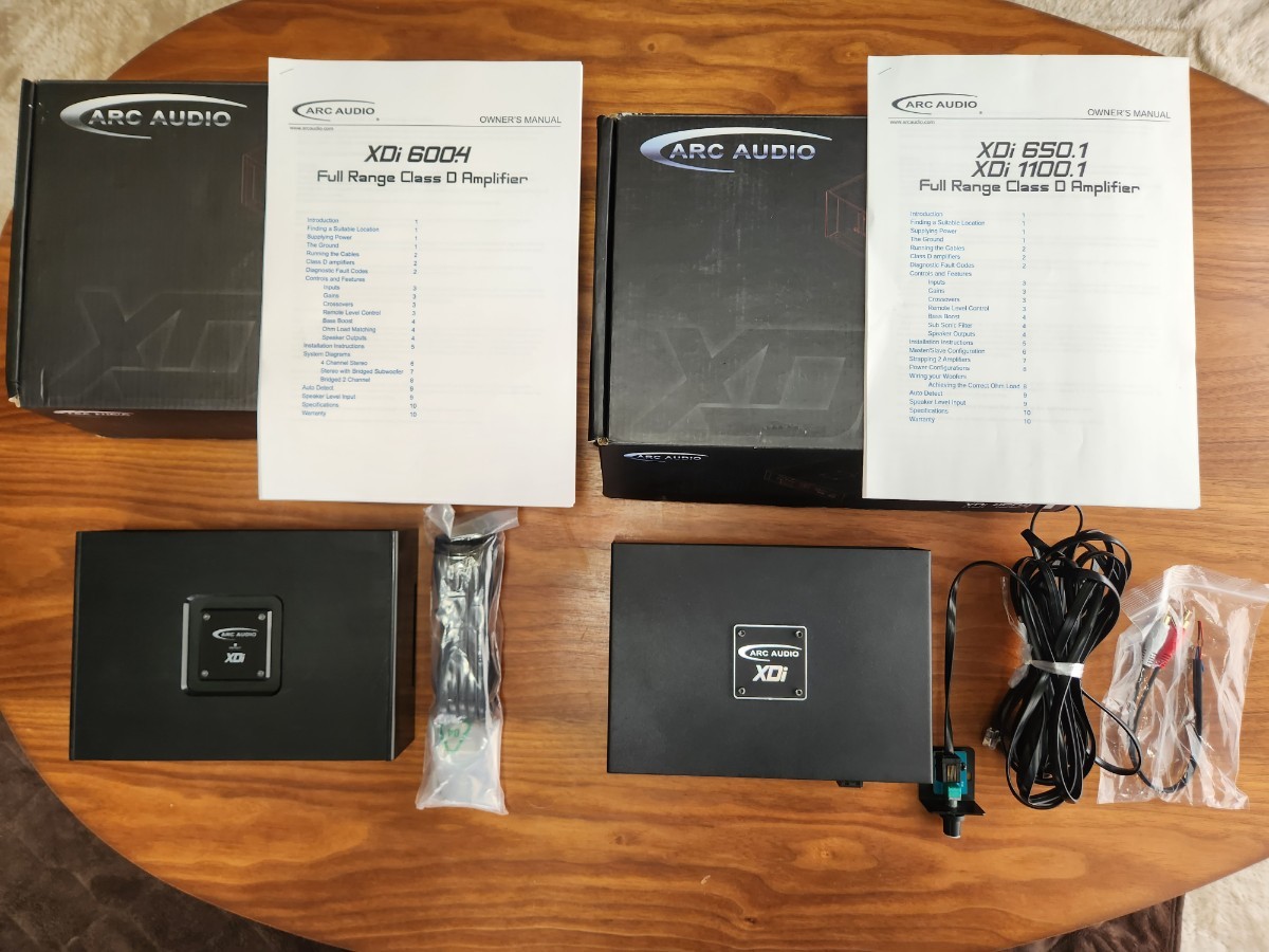 600.4 - Audio Arc XDi Amplifier ARC XDI AUDIO 650.1 rms 650W d 